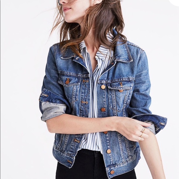 Madewell Jackets & Blazers - The Jean Jacket in Pinter Wash by Madewell
